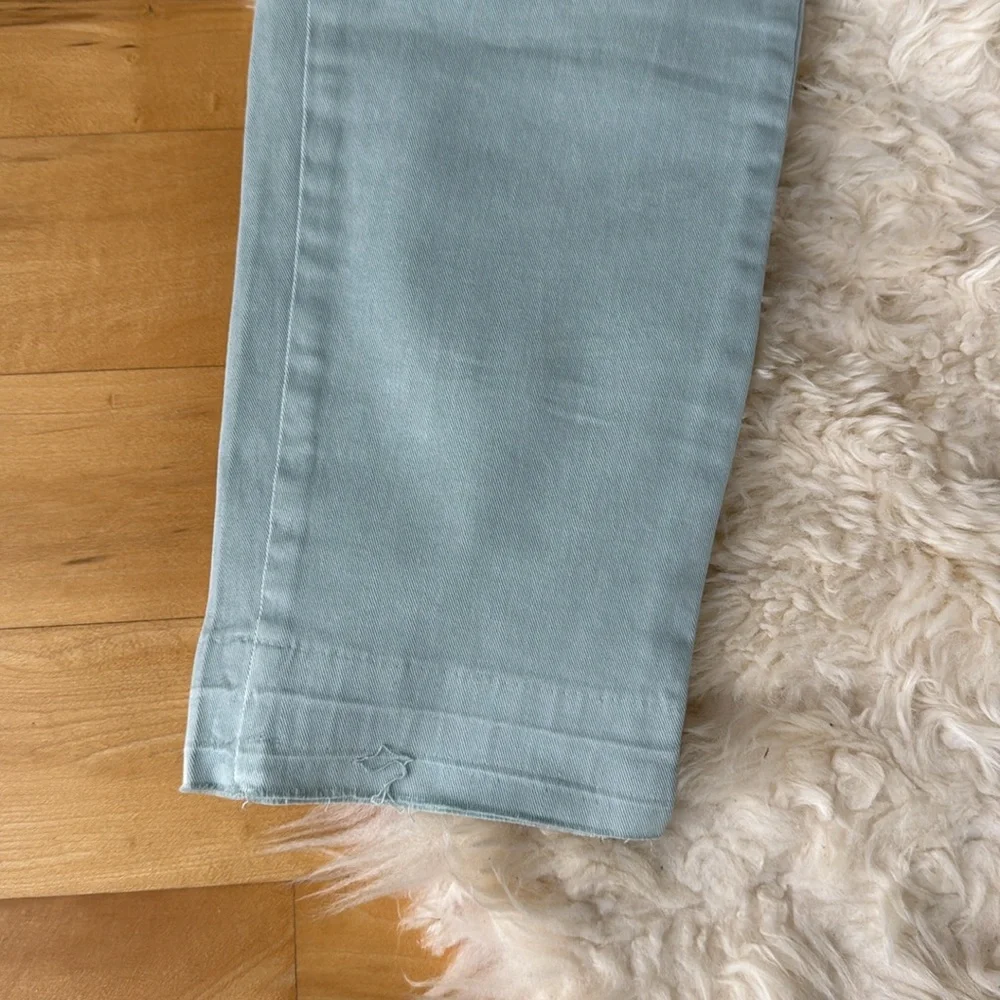 Light Green/Blue Loft Pants, size 0 - Picture 5 of 9
